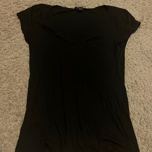 Black Express V Neck medium sized top!